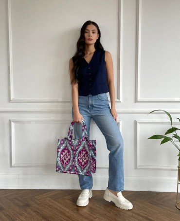 Шелковый тоут Grand (L) PERFECTUM MULIEBRIS! (Драгоценная женственность) PERFECTUM.MULIEBRIS/L